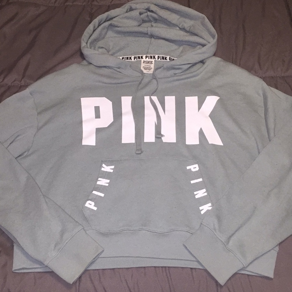 Sea Foam Green “cropped” pullover - Picture 4 of 6